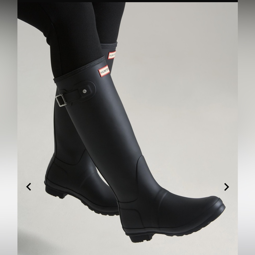 HUNTER Original Tall Rain Boots - Pre-Owned - Great Condition 👍🏻